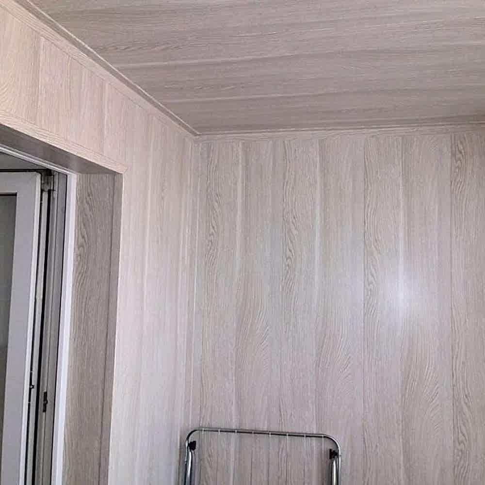 Отделка ламинированными панелями