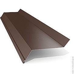 Отлив 160x2000 мм, коричневый