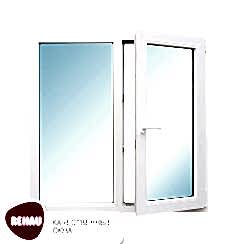 Окно REHAU со створкой, 1130х1100 мм